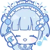 🤩 Эмодзи «blue girl» для Telegram