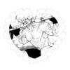 🤍 Эмодзи «𝗯𝗹𝘂𝗲 𝗹𝗼𝗰𝗸 𝗵𝗲𝗮𝗿𝘁𝘀𔓕» для Telegram