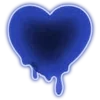 💙 Эмодзи «Blueblack» для Telegram