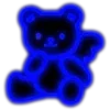 🧸 Эмодзи «Blueblack» для Telegram