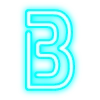 🔠 Эмодзи «голубой неон» для Telegram
