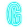 🔠 Эмодзи «голубой неон» для Telegram