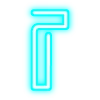 🔠 Эмодзи «голубой неон» для Telegram