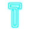 🔠 Эмодзи «голубой неон» для Telegram