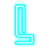 🔠 Эмодзи «голубой неон» для Telegram