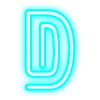🔠 Эмодзи «голубой неон» для Telegram