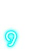 🔠 Эмодзи «голубой неон» для Telegram