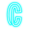 🔠 Эмодзи «голубой неон» для Telegram