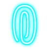 🔠 Эмодзи «голубой неон» для Telegram