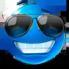 😎 Эмодзи «blue face» для Telegram