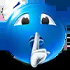 🤫 Эмодзи «blue face» для Telegram