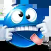 🤪 Эмодзи «blue face» для Telegram