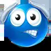 😱 Эмодзи «blue face» для Telegram