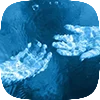 Эмодзи blue vibes для Telegram — скачать