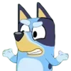 🤷‍♀️ Эмодзи «Bluey» для Telegram
