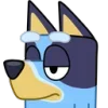 😒 Эмодзи «Bluey» для Telegram