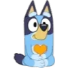 🧡 Эмодзи «Bluey» для Telegram