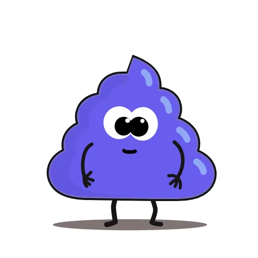 Стикерпак BluPoo для Telegram — скачать