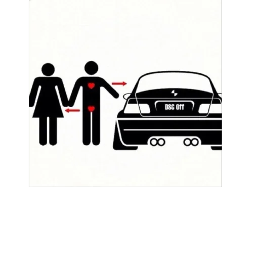 🫥 Стикер «BMW» для Telegram