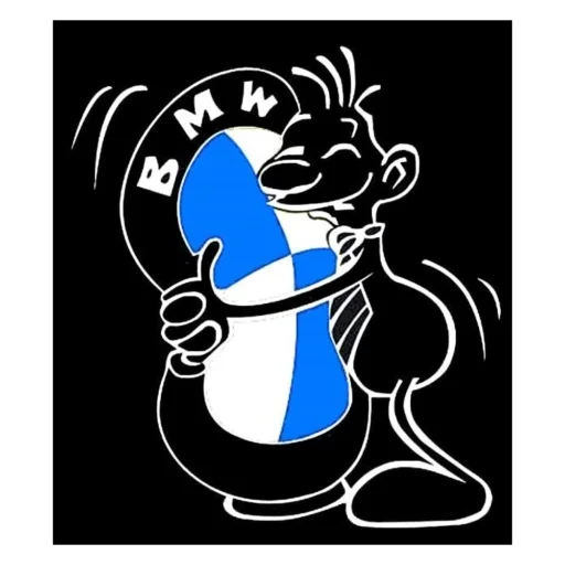 🫥 Стикер «BMW» для Telegram