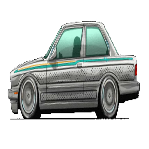 🚓 Стикер «BMW» для Telegram