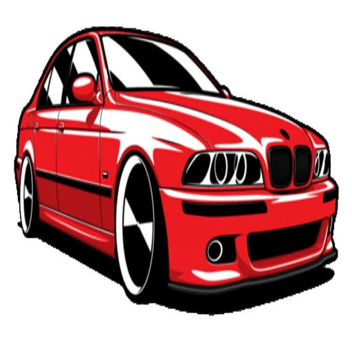 🚗 Стикер «BMW» для Telegram