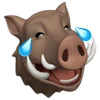 😂 Эмодзи «boar pack» для Telegram