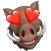 😍 Эмодзи «boar pack» для Telegram