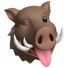 😜 Эмодзи «boar pack» для Telegram