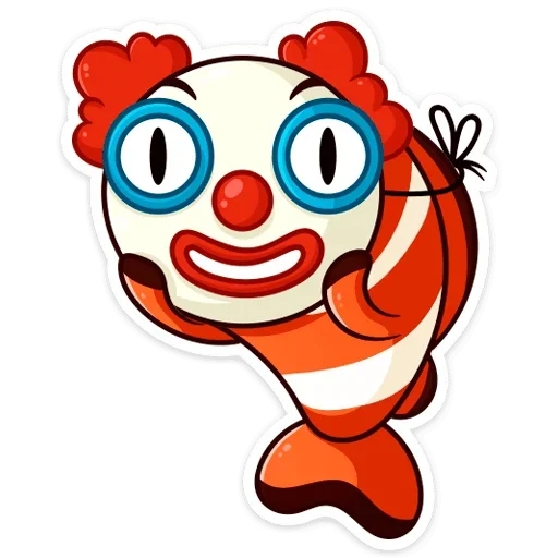 🤡 Стикер «Бобби Баббл» для Telegram