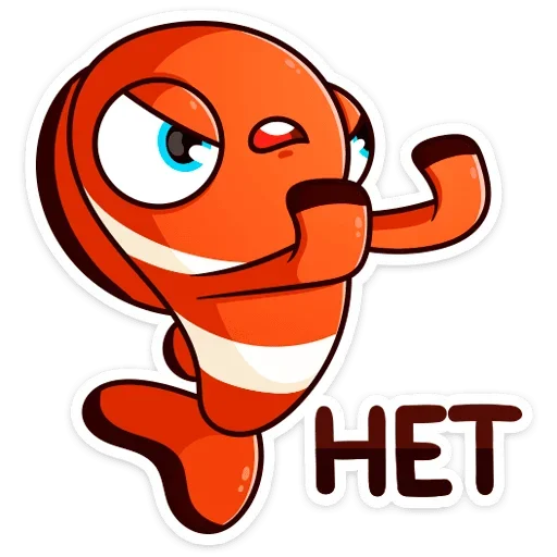 🙅‍♂️ Стикер «Бобби Баббл» для Telegram