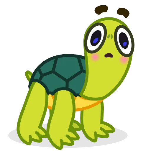 😨 Стикер «Bob Turtle» для Telegram