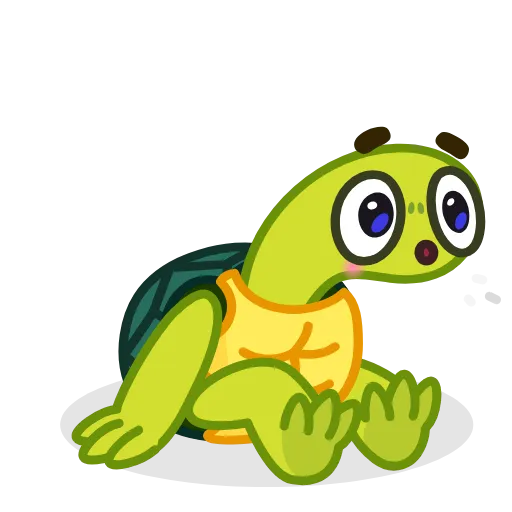 Стикерпак Bob Turtle для Telegram — скачать