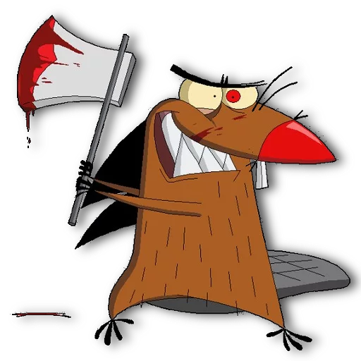 😆 Стикер «Бобры» для Telegram