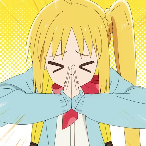 🙏 Стикер «Bocchi the Rock! Part 1» для Telegram