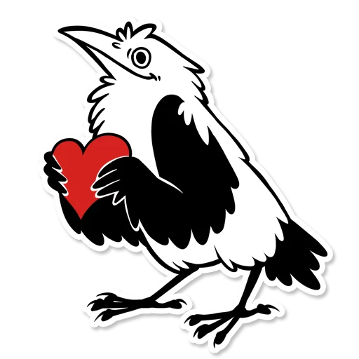 ❤ Стикер «Boggart Owl» для Telegram