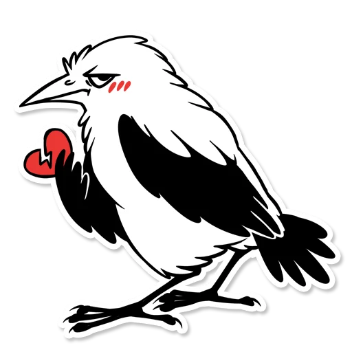 💔 Стикер «Boggart Owl» для Telegram