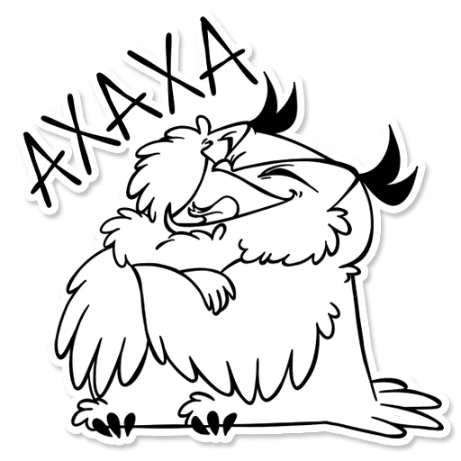 😆 Стикер «Boggart Owl» для Telegram