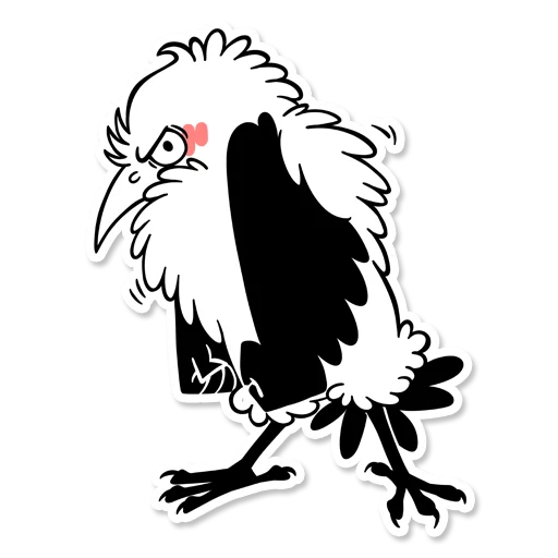 😡 Стикер «Boggart Owl» для Telegram
