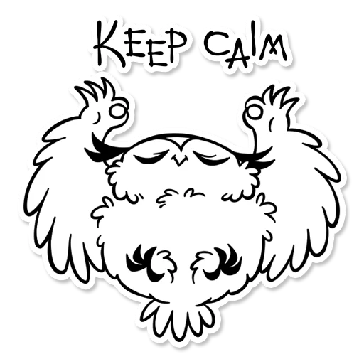 👌 Стикер «Boggart Owl» для Telegram