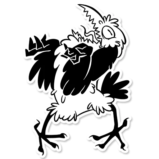 👹 Стикер «Boggart Owl» для Telegram