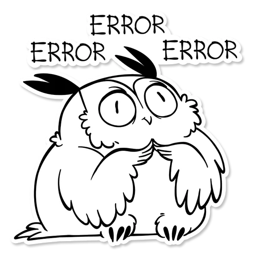 😲 Стикер «Boggart Owl» для Telegram