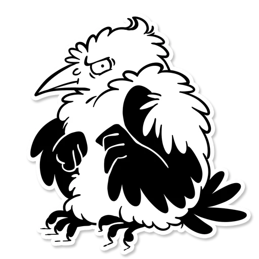 💨 Стикер «Boggart Owl» для Telegram
