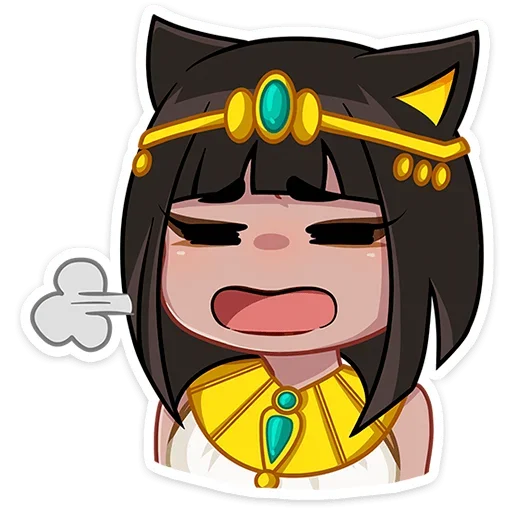 😮‍💨 Стикер «Баст» для Telegram