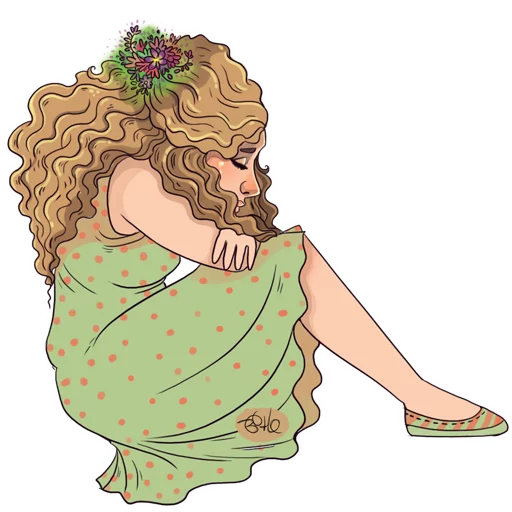 😭 Стикер «Boho» для Telegram