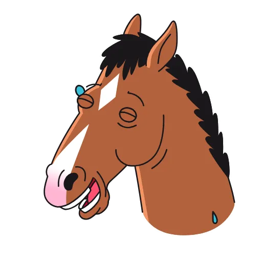 Стикерпак BoJack Horseman для Telegram — скачать