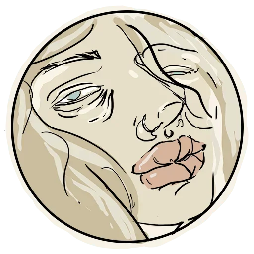 😐 Стикер «Sorrow» для Telegram