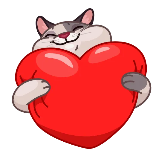 ❤️ Стикер «Большой» для Telegram