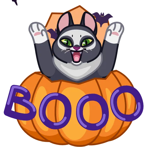 🎃 Стикер «Большой» для Telegram