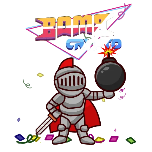 Стикерпак Bomb Crypto для Telegram — скачать